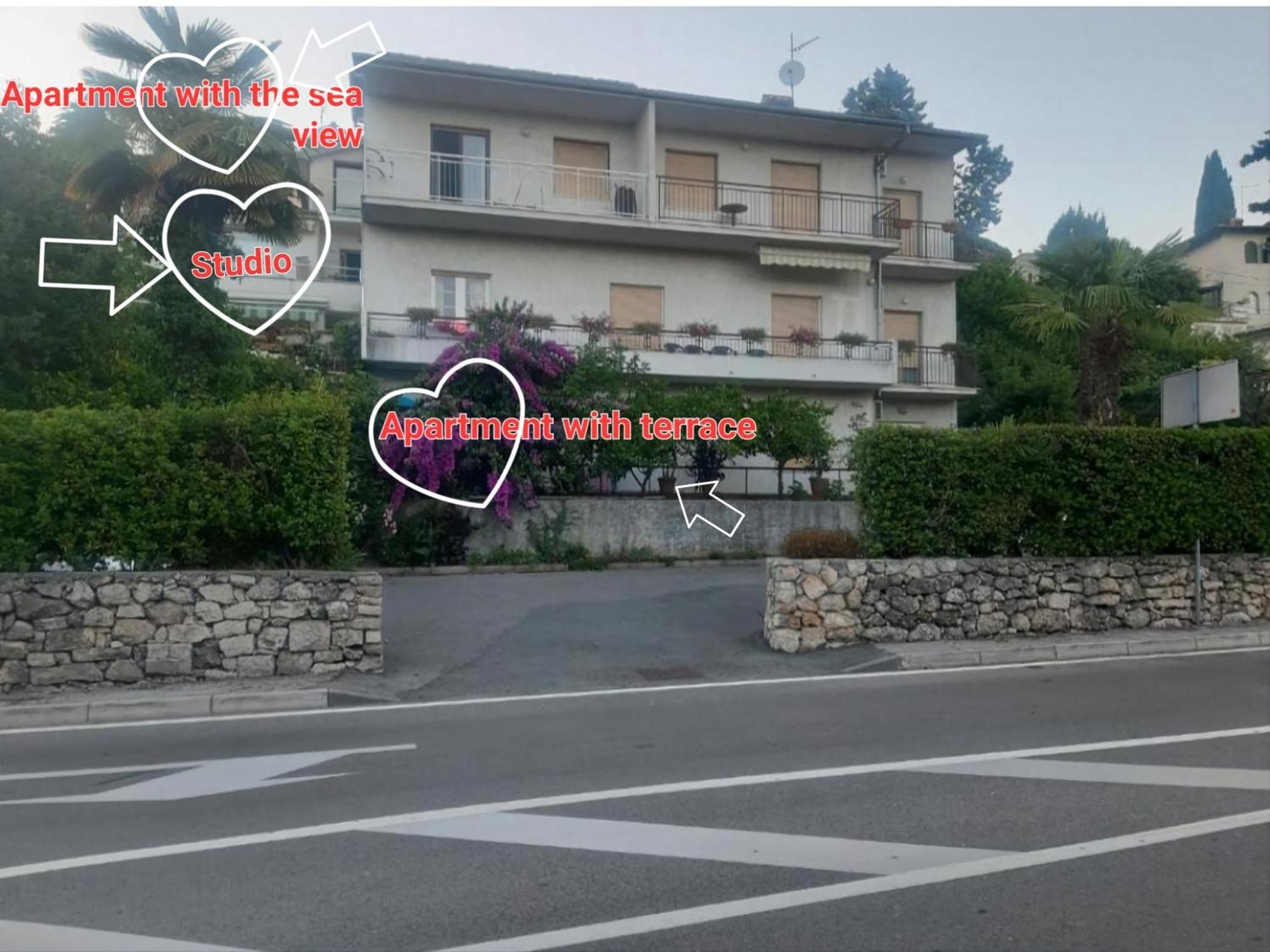 אופטיה Apartments Stella מראה חיצוני תמונה